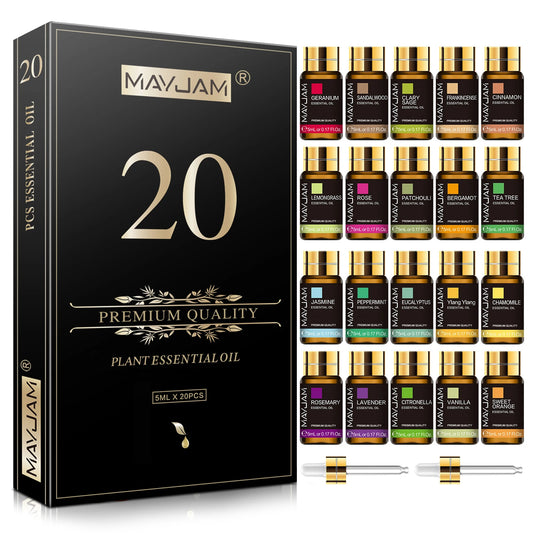 MAYJAM Zestaw 20 olejków eterycznych